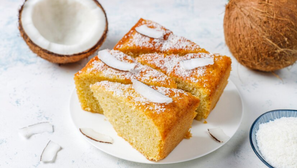 Coconut Protein Cake