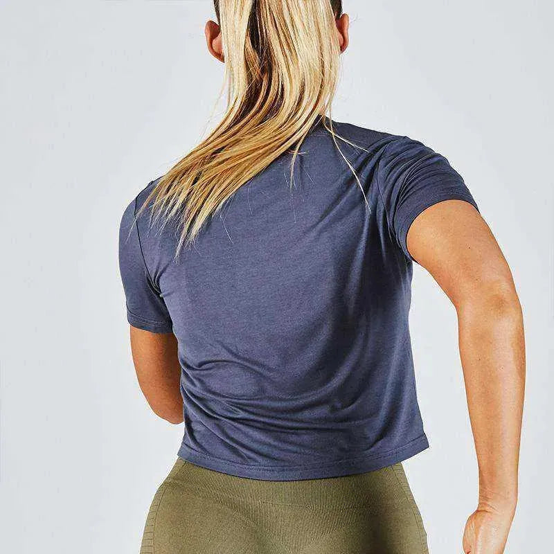 Vital Crop Top - Charcoal