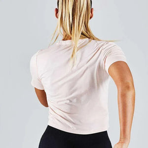 Vital Crop Top - Peach