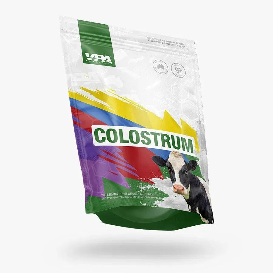 What should I mix colostrum with?