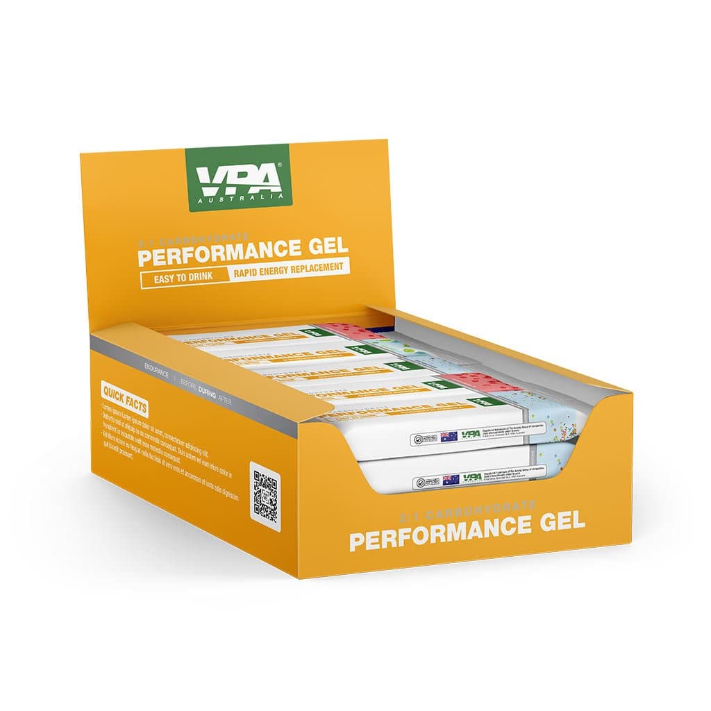 What is the consistency of VPA Performance sports gels?