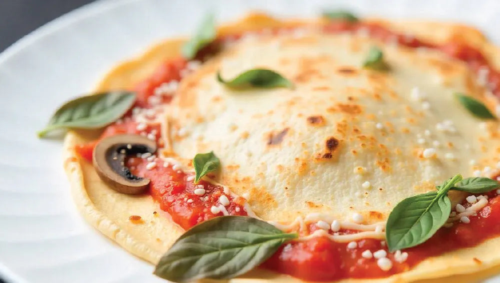 High Protein Low Calorie Pizza Omelette
