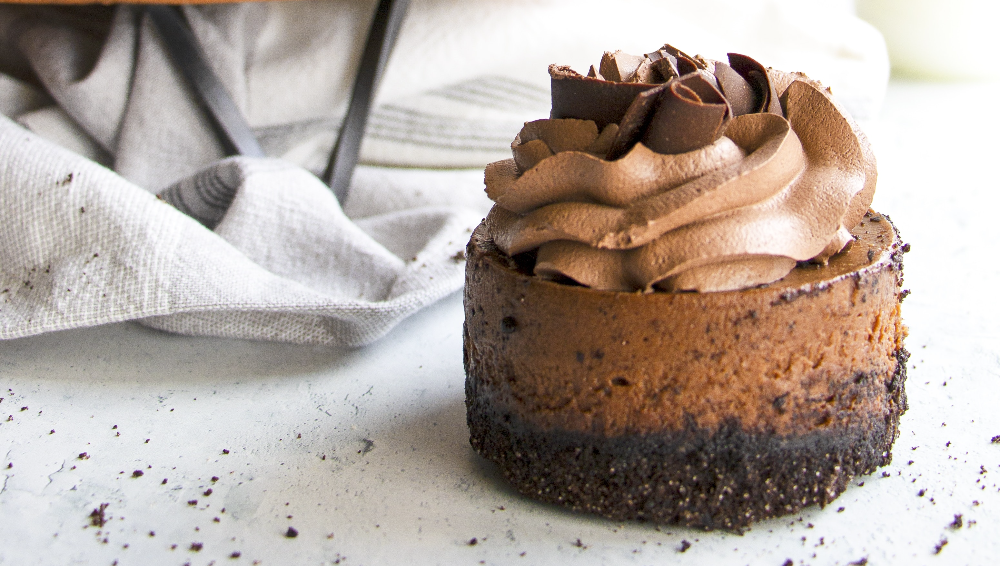 Vegan Choc Cheesecakes