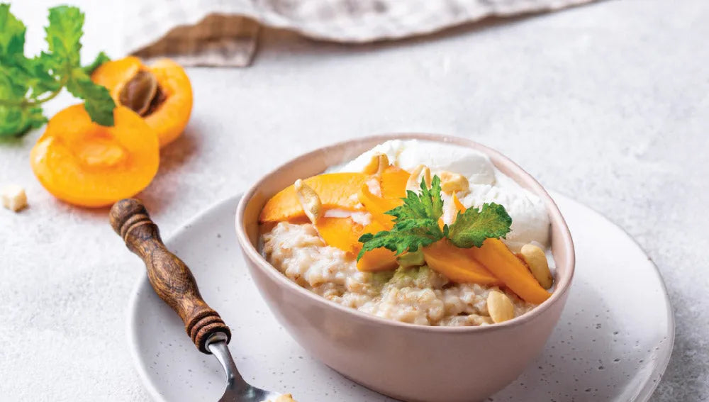 Peach Protein Porridge