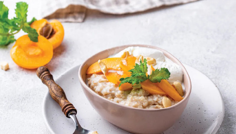 Peach Protein Porridge