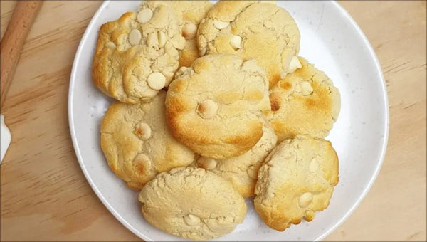 White Choc Chip Protein Cookies - VPA Australia
