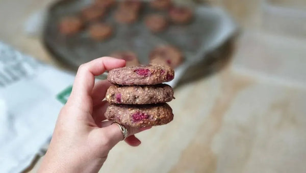 Raspberry Choc Cookies - VPA Australia
