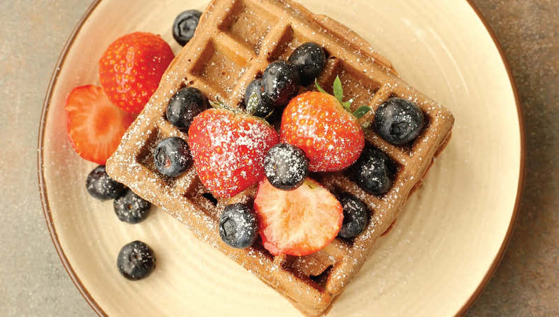 Easy Protein Waffles