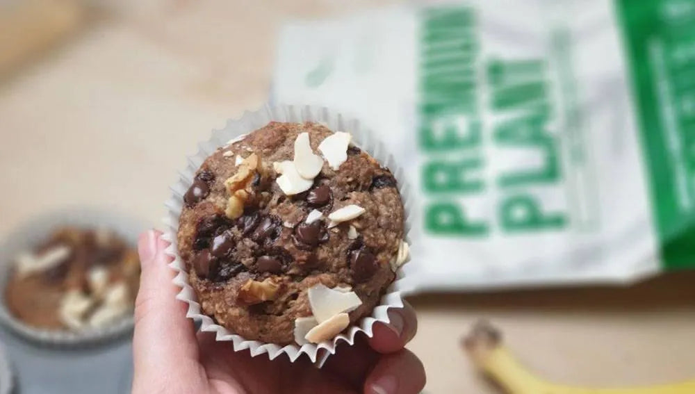 Vegan Banana Nut Muffins