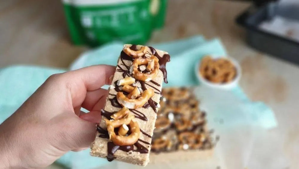 Pretzel Protein Bars