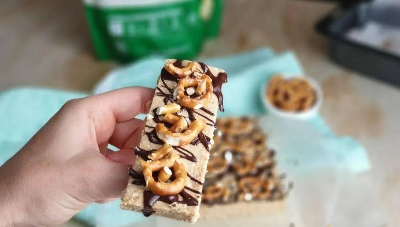 Pretzel Protein Bars