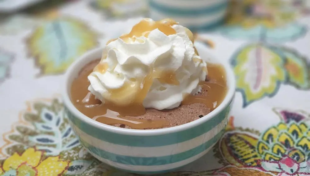 Protein chocolate mug cake
