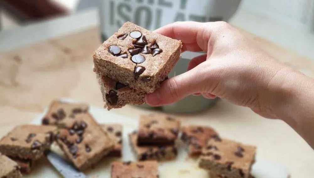 Choc Chip Protein Oat Slice