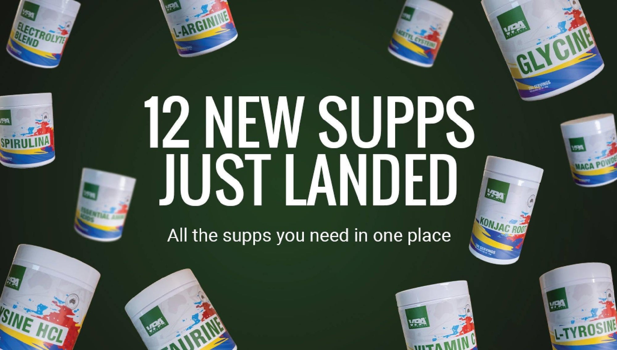 Supercharge Your Wellness Journey with VPA's Latest 12 Supplements-VPA Australia