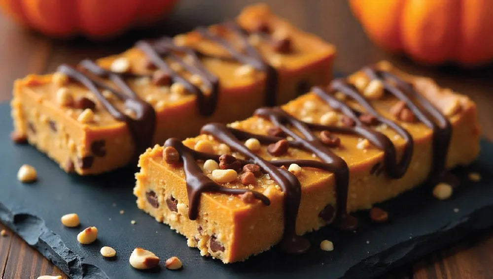 Pumpkin Snickers Protein Bars