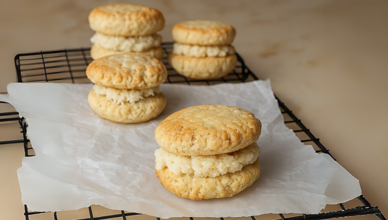 Anzac Cream Pies