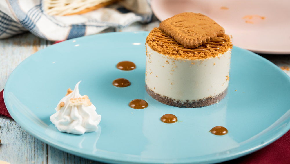 Biscoff Protein Cheesecakes