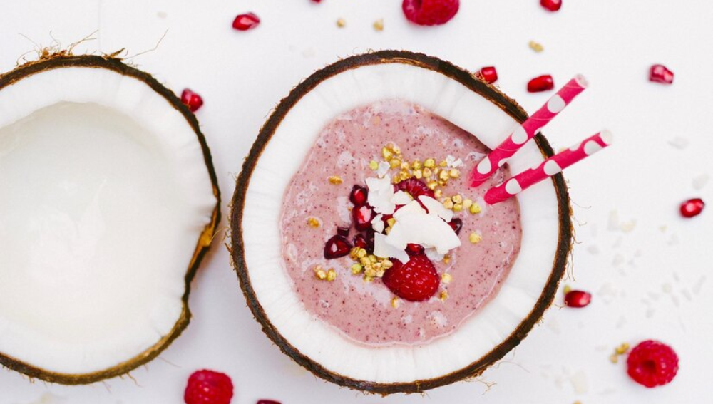 Coconut Berry Smoothie