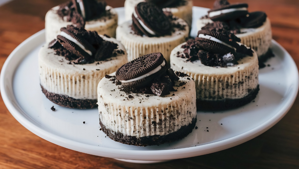 Oreo Protein Cheesecakes