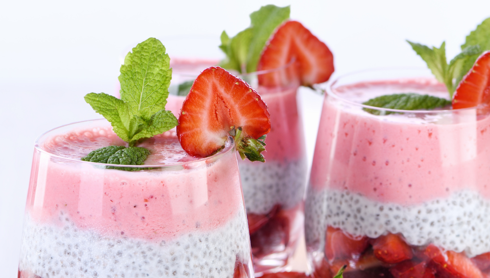 Strawberry Chia Pudding