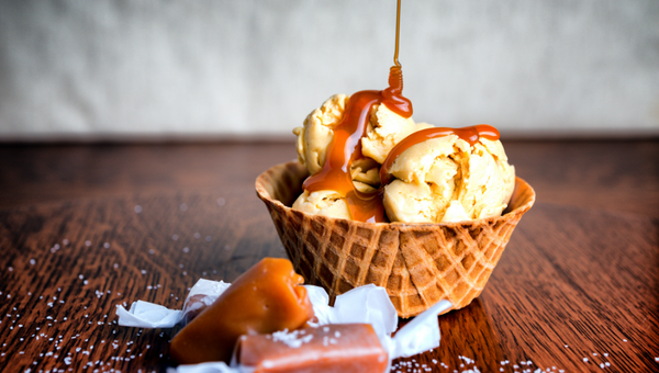 Salted Caramel Protein Nice Cream (Vegan) - VPA Australia