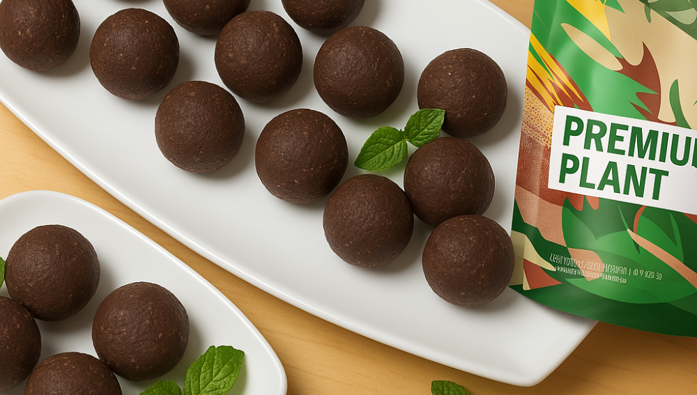 Vegan Mint Protein Balls