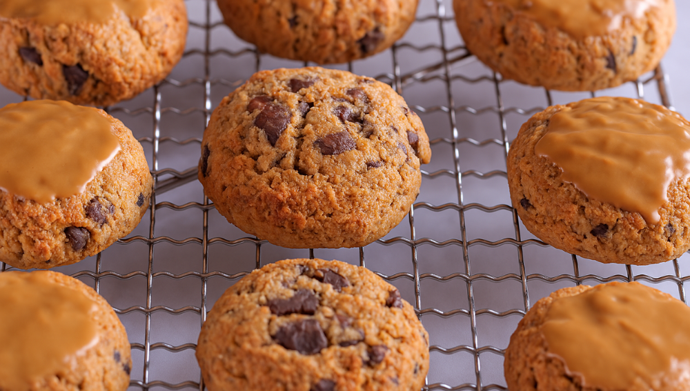 Vegan Chocolate Chip Protein Cookies