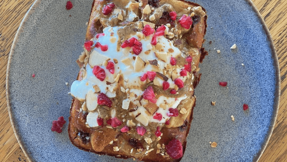 Banana and Raspberry Baked Oats-VPA Australia
