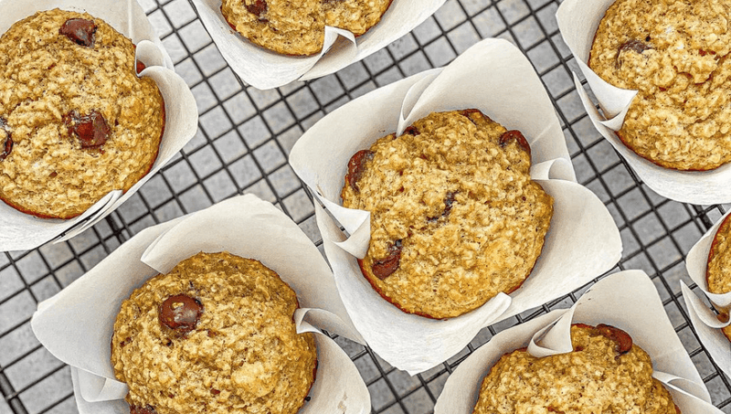 Banana Bread Protein Muffins-VPA Australia