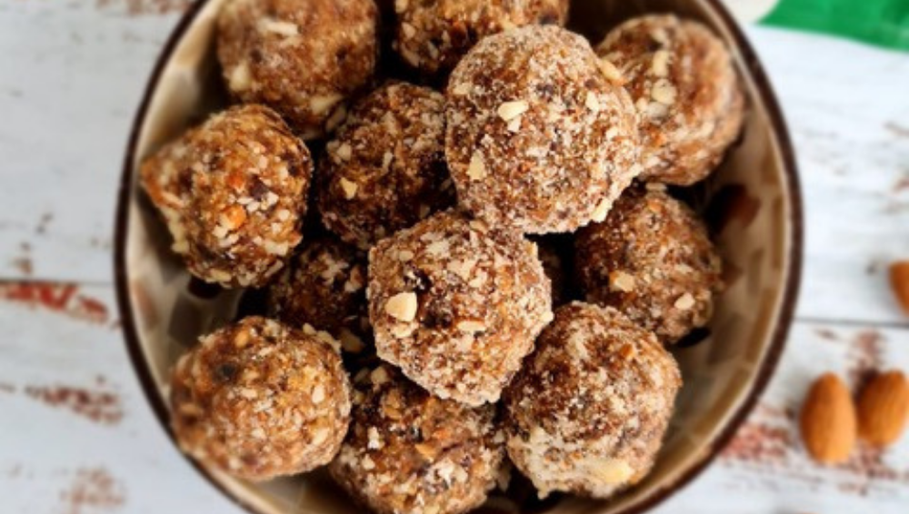 Salted Caramel Almond Protein Balls-VPA Australia