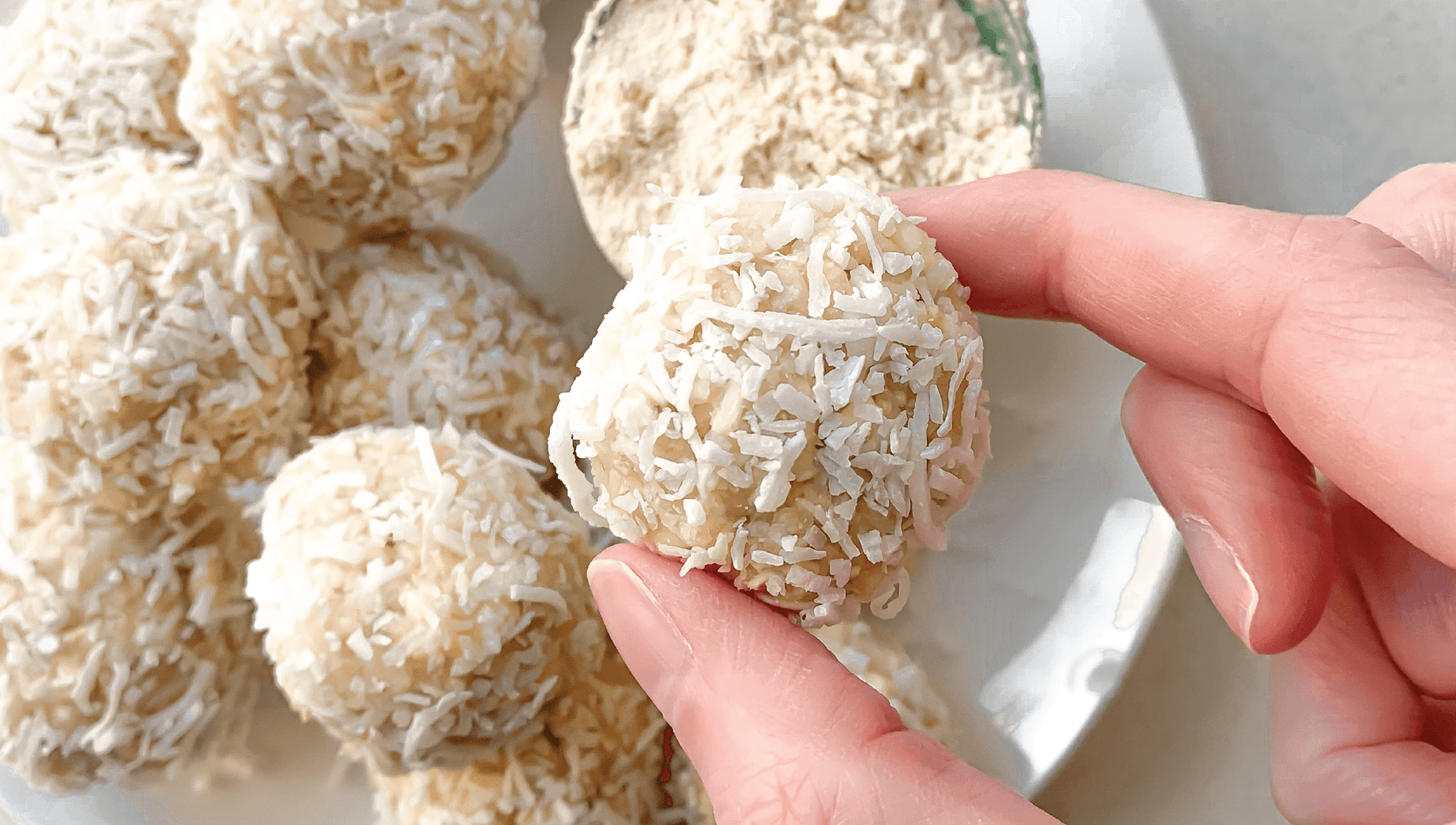 Coconut Protein Lemon Bliss Balls-VPA Australia