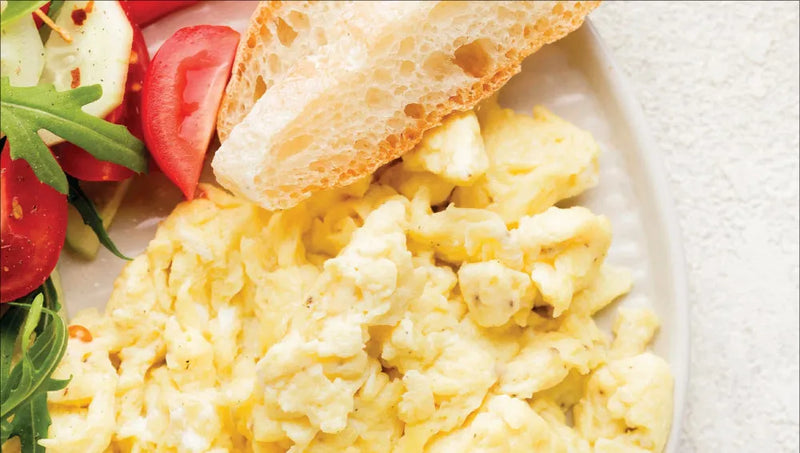 Scrambled Eggs and Breakky Hash
