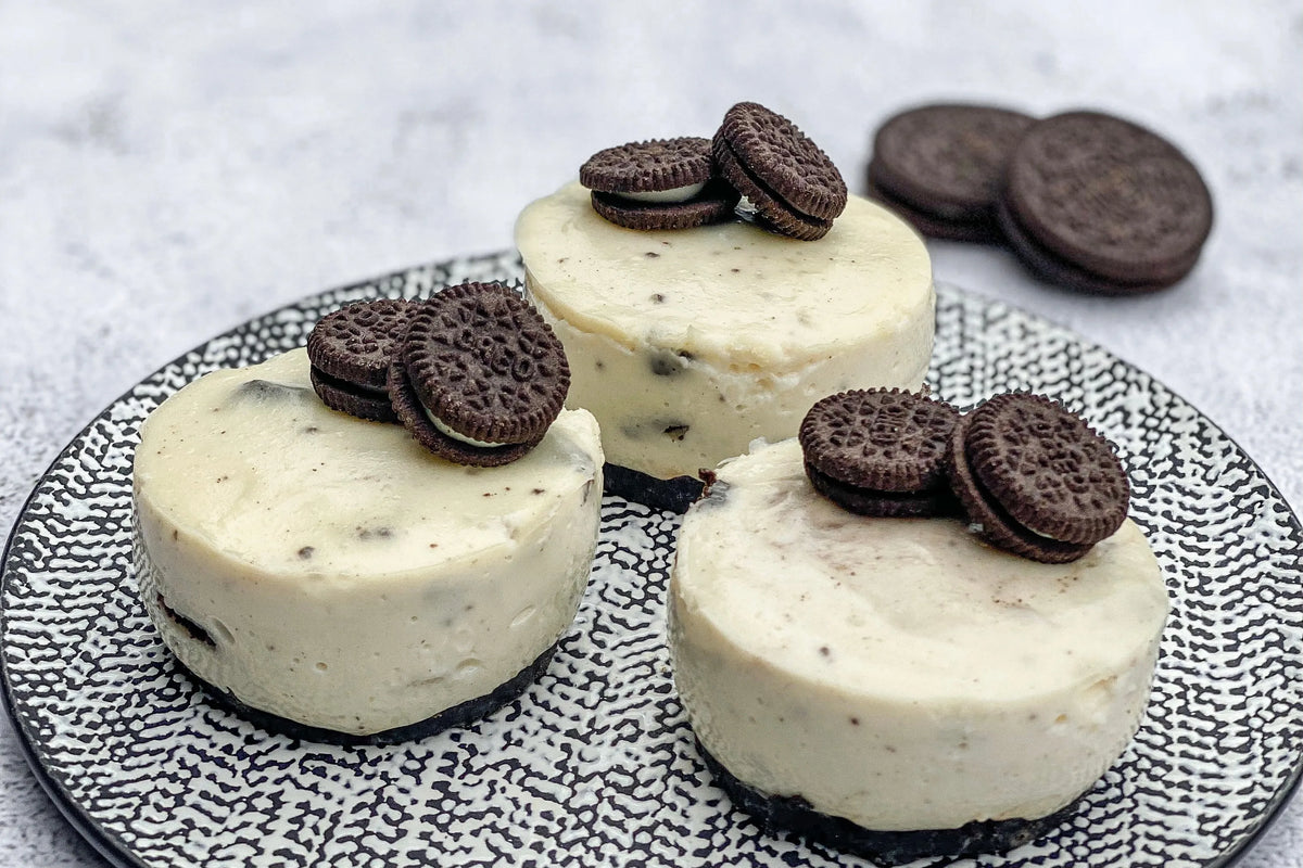 Oreo Protein Cheesecake