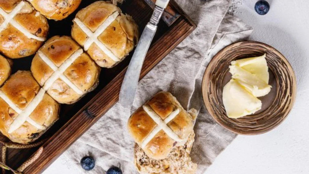 Protein Hot Cross Buns
