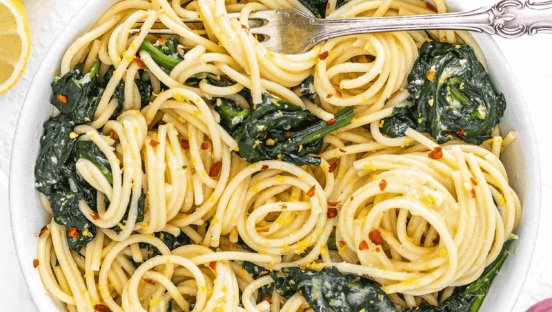 Lemon Garlic Ricotta Pasta-VPA Australia