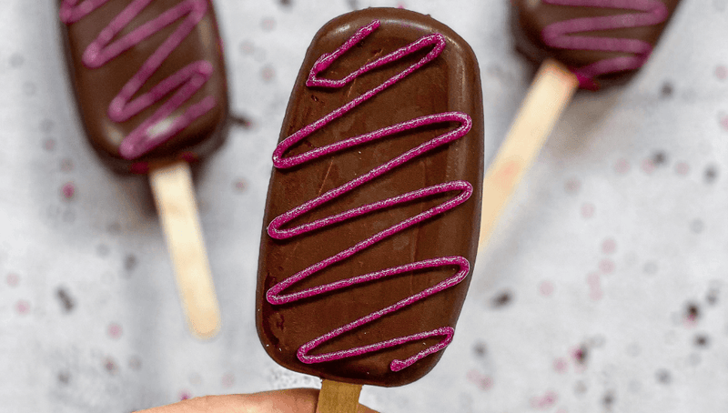 Red Velvet Protein Cake Popsicles-VPA Australia