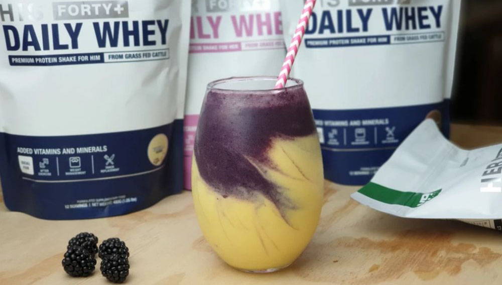 Forty+ Protein Fruit Smoothie