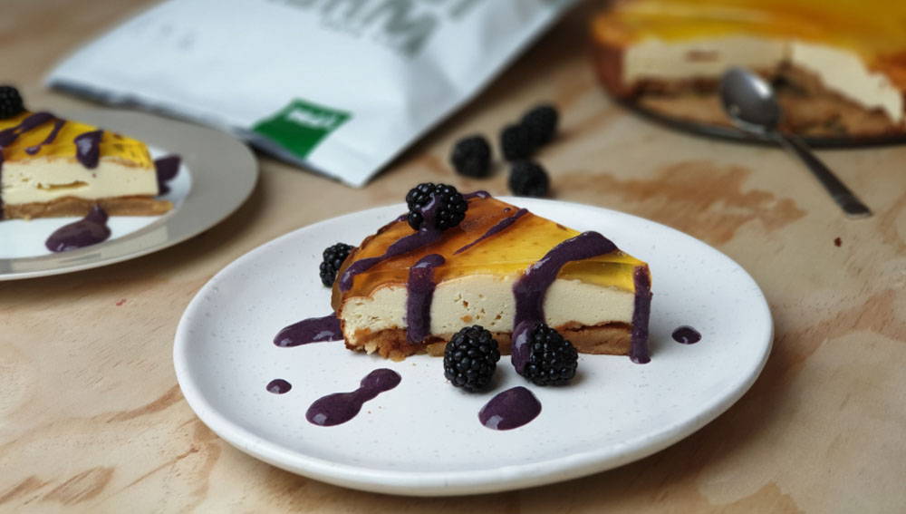 Tropical Lo-Carb Cheesecake