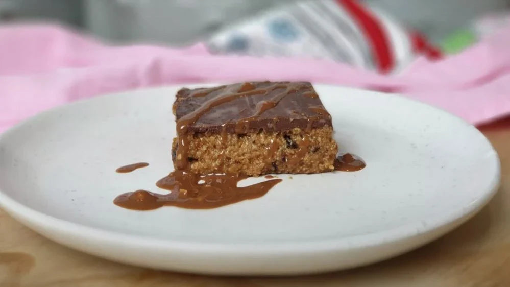 Choc Caramel Slice