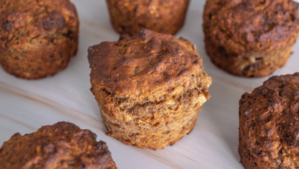 Vegan Protein Banana Muffins-VPA Australia