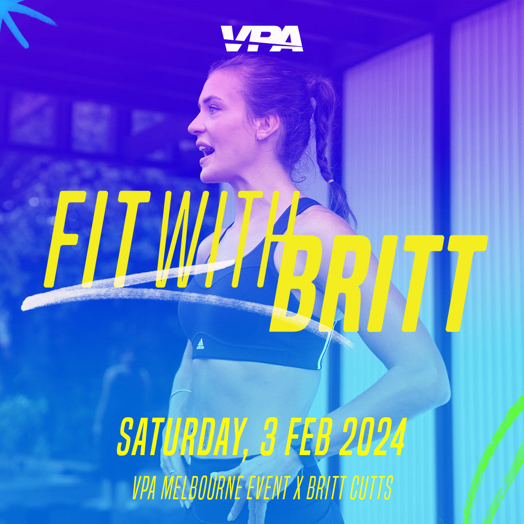 Fit with Britt - VPA Melbourne Event