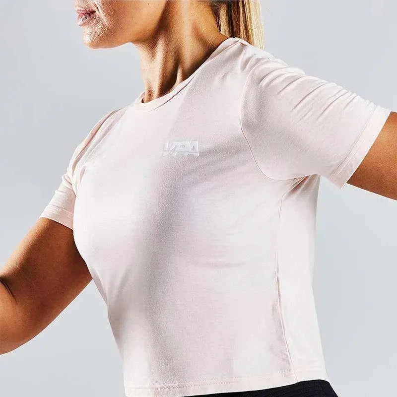 Vital Crop Top - Peach